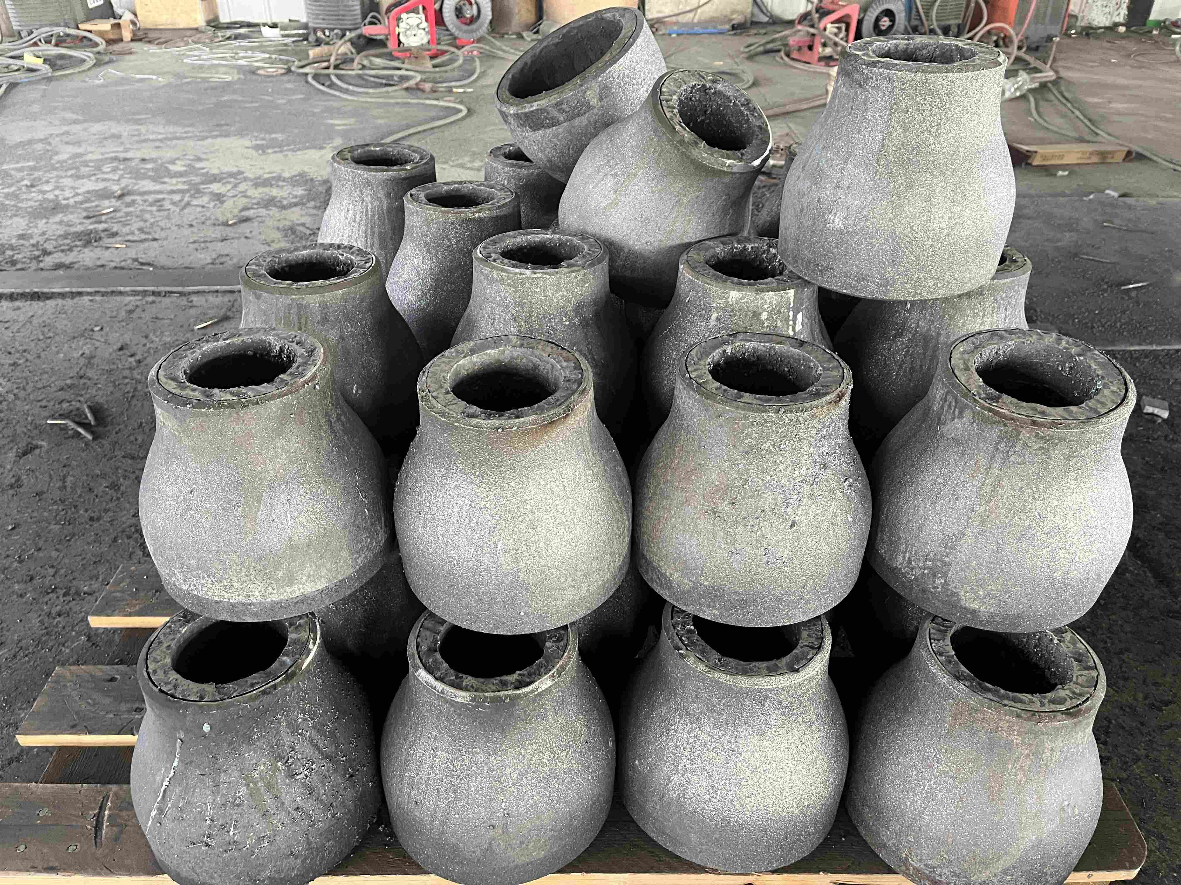 河源市碳化硅耐磨管双金属复合管道 - 方案